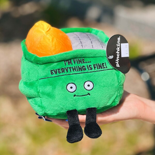 Punchkins Dumpster Fire Plush